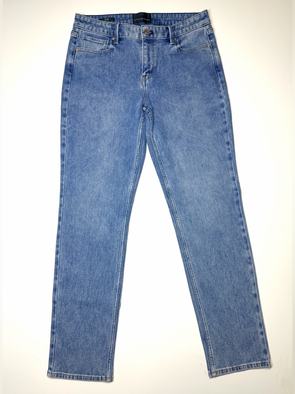 White House Black Market Women’s Mid Rise Slim Jeans Size- 6